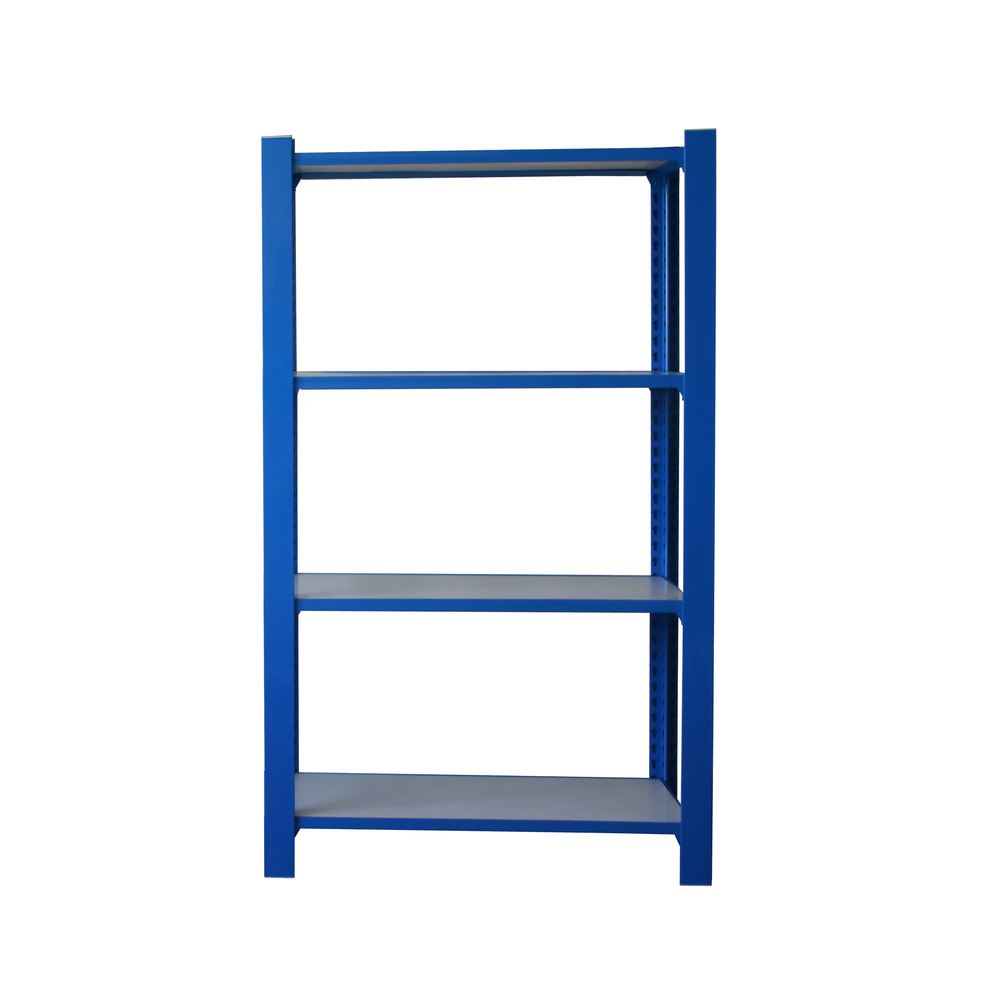 Rayonnage de bureau charge légère sans vis 1500x900x300 - 4 niveaux Bleu/Blanc - SIMON RACK - 8435104994078
