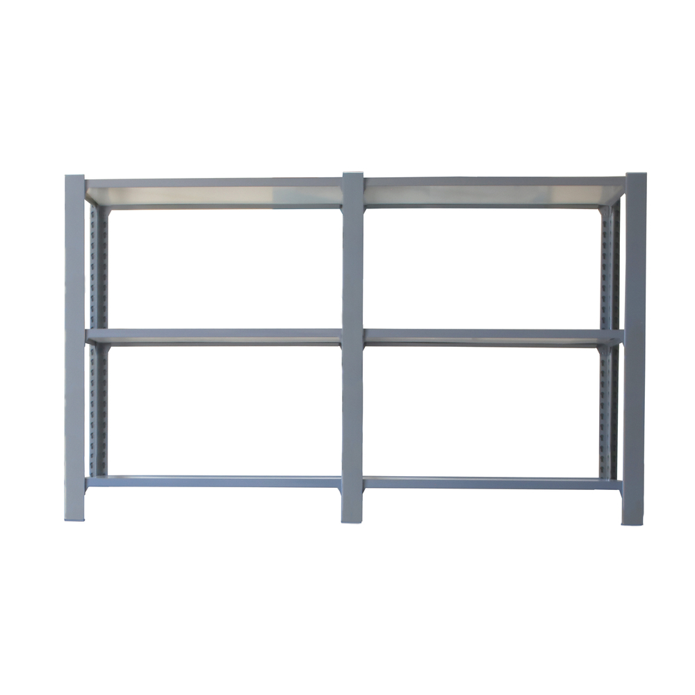 Rayonnage de bureau charge légère sans vis 1000x1800x300 - 3 niveaux Gris/Blanc - SIMON RACK - 8435104998724