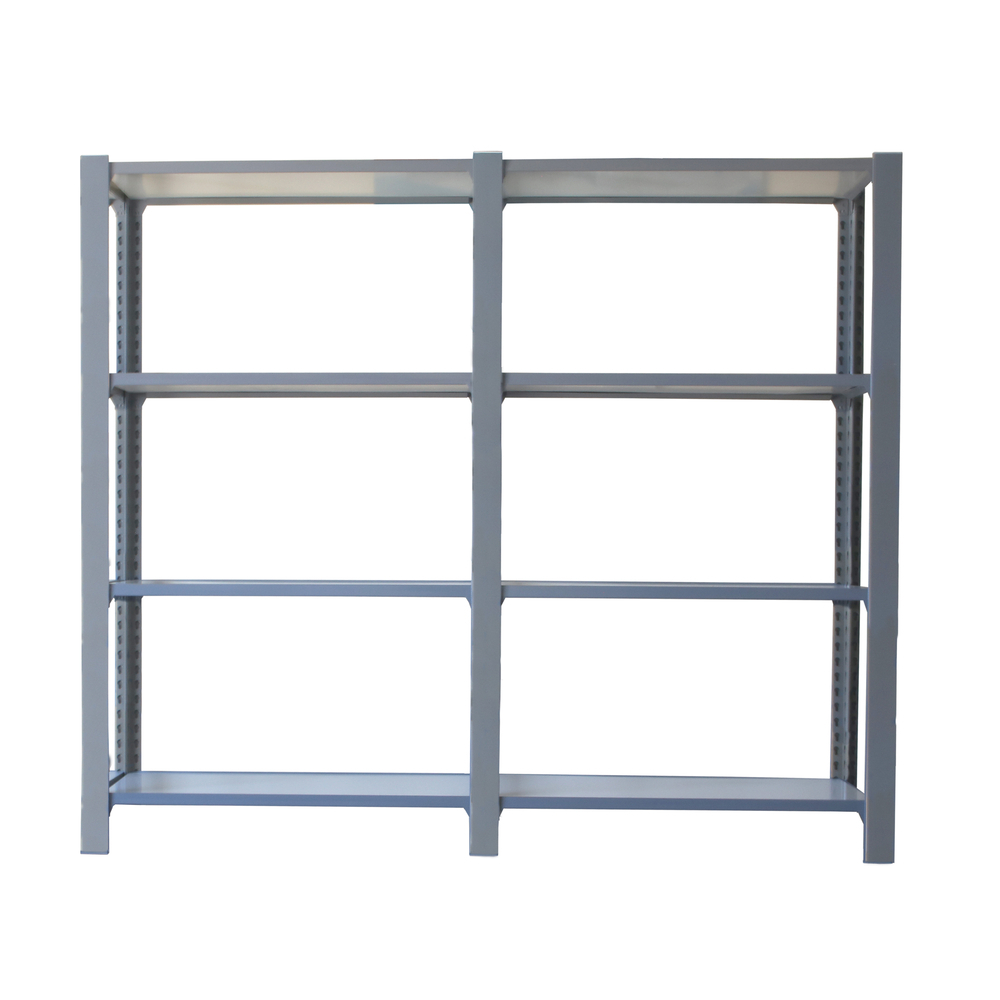 Rayonnage de bureau charge légère sans vis 1500x1800x300 - 4 niveaux Gris/Blanc - SIMON RACK - 8435104999080