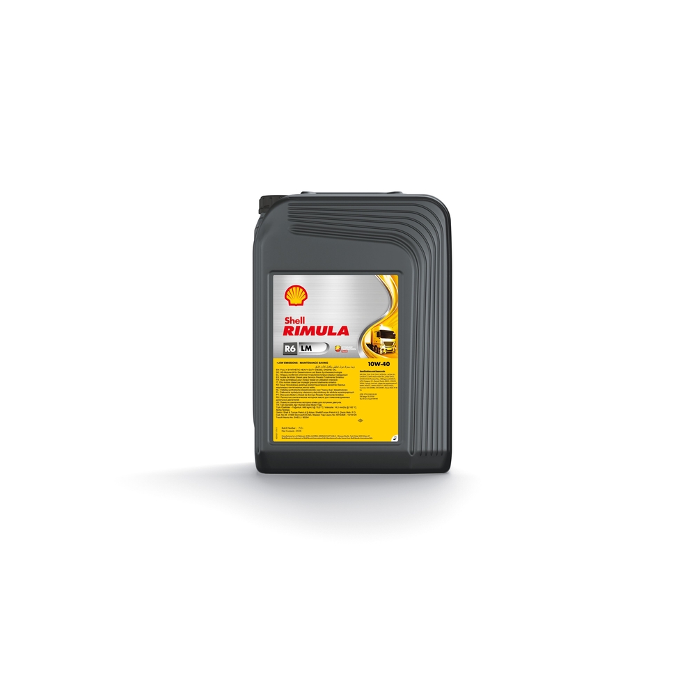 HUILE MOTEUR RIMULA R6 LM 10W40 20L - SHELL - 4776