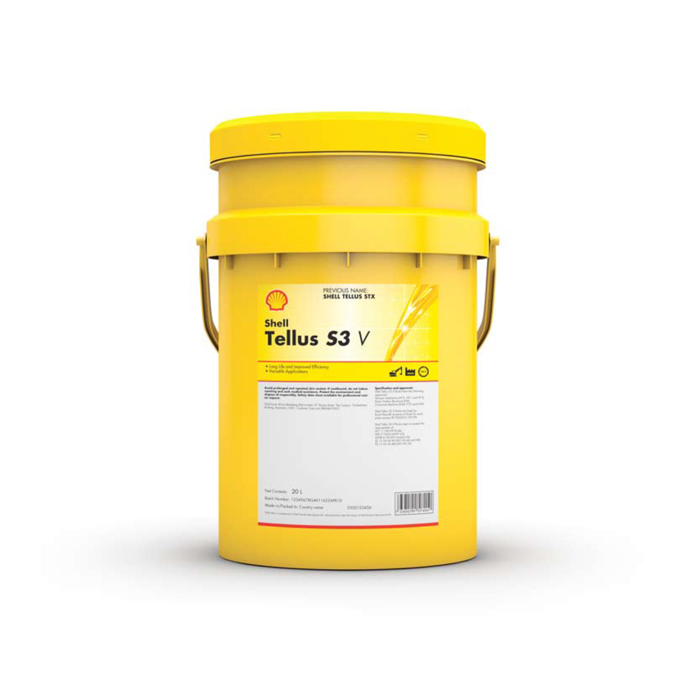 HUILE HYDRAULIQ TELLUS S3 V 46  20L OP46 - SHELL - 7062