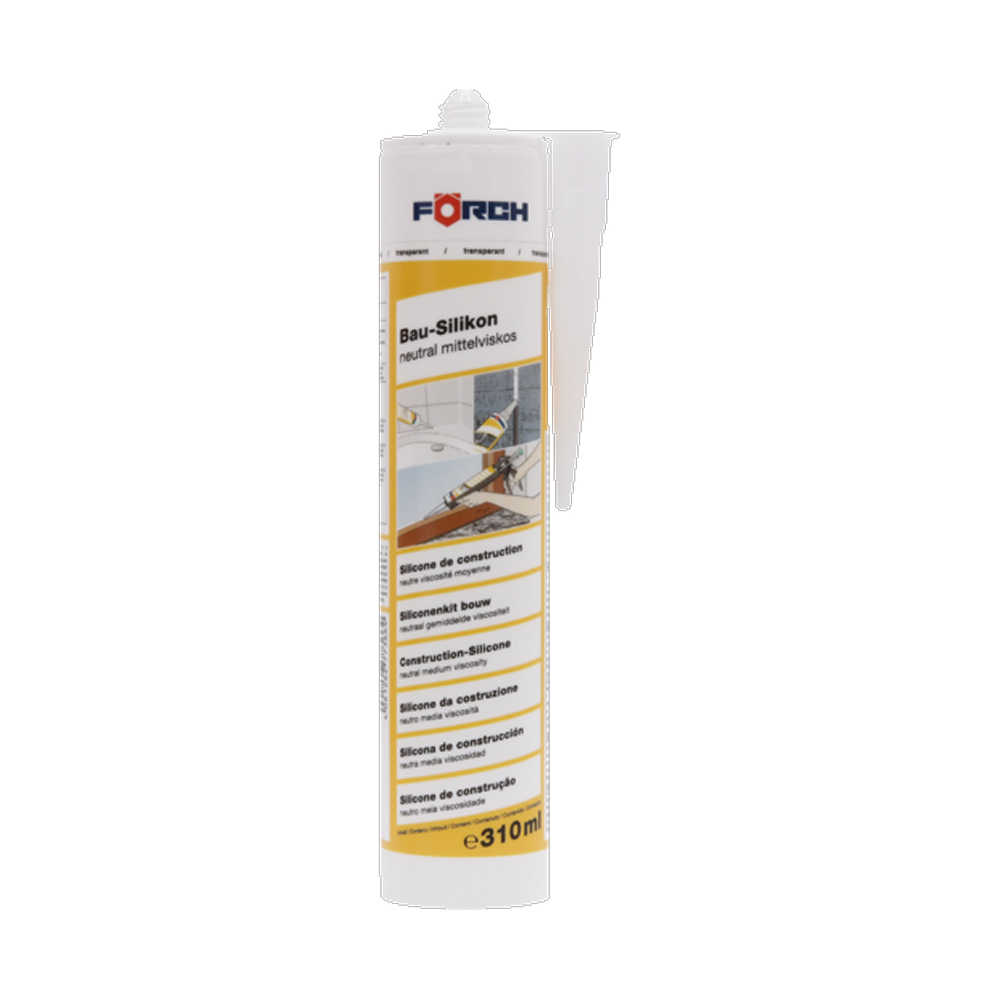 Silicone neutre viscosité moyenne transparent 310ml - 6810 2100