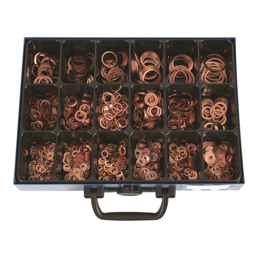 Jeu de joints toriques en cuivre DIN 7603 - 9000R2600