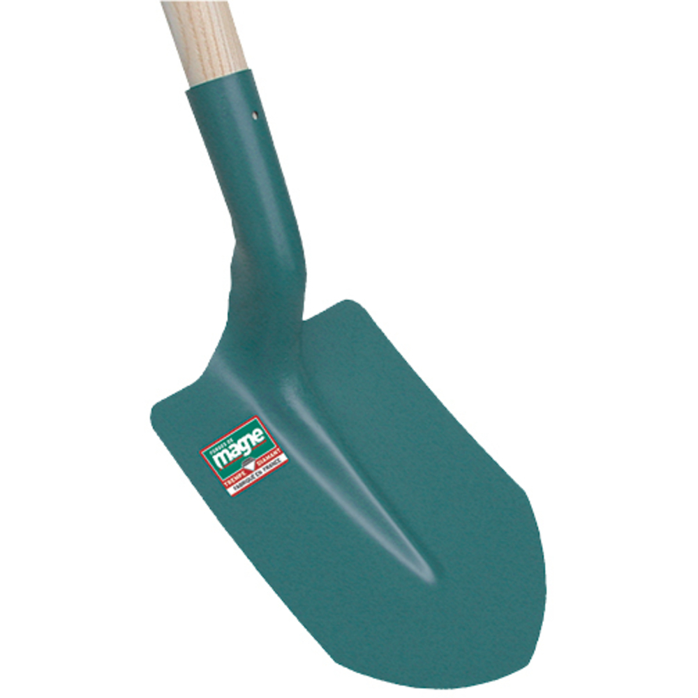 Pelle à tranchée trempe diamant sans manche 21cm vert FORGES DE MAGNE - 141210