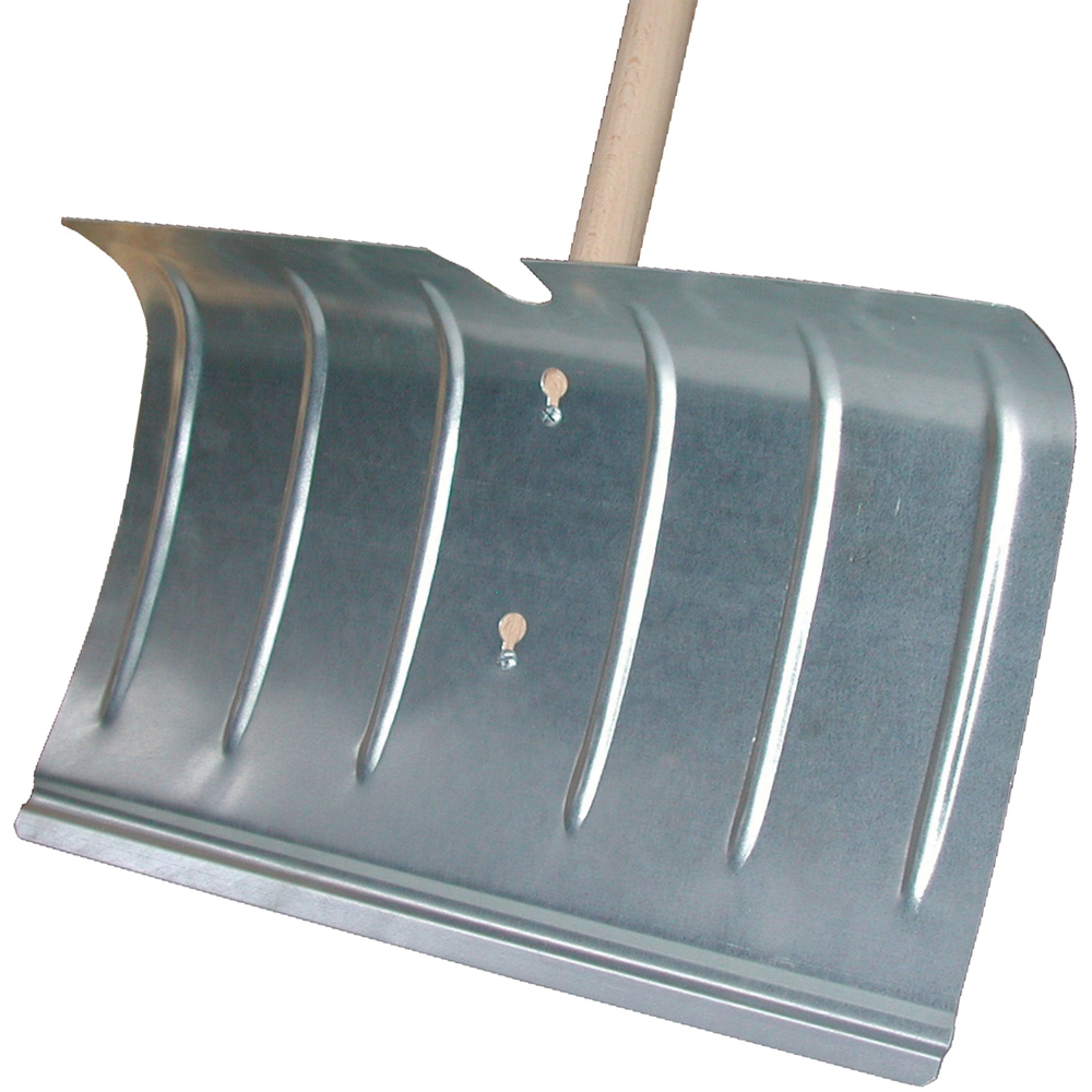 POUSSOIR ACIER GALVANISE 50CM + MANCHE ATTACHE RAPIDE (ÉCROU PAPILLON) FORGES DE MAGNE - 195501