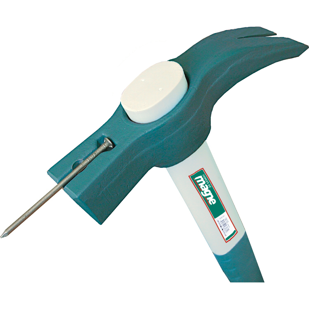 MARTEAU DE COFFREUR AIMANTE 700G EMMANCHE FIBRE FIBRERGO© FORGES DE MAGNE - 323707