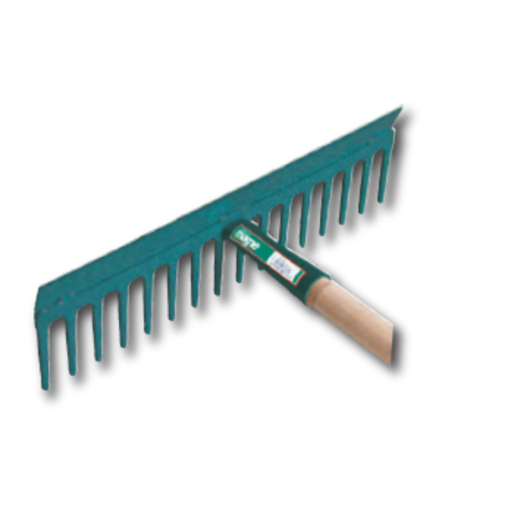 RATEAU RACLOIR A BITUME 16 DENTS - 40CM EMMANCHE 150 FORGES DE MAGNE - 356341