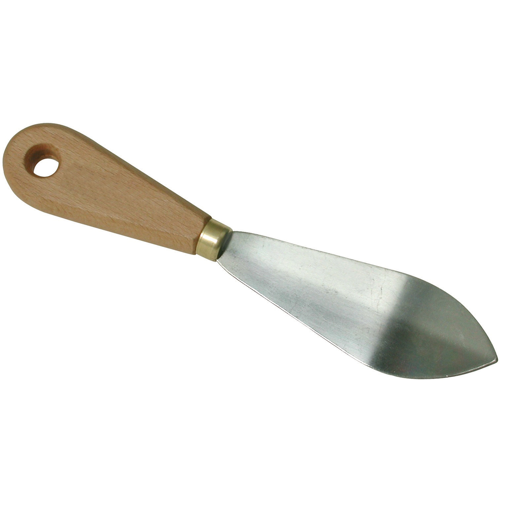 COUTEAU A MASTIQUER POIGNARD COURBE FORGES DE MAGNE - 366121