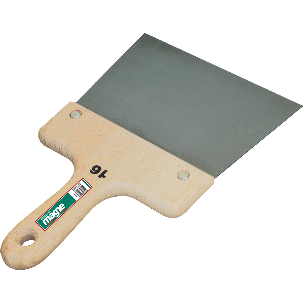 COUTEAU A ENDUIRE 140MM ACIER MANCHE BRUT FORGES DE MAGNE - 366314