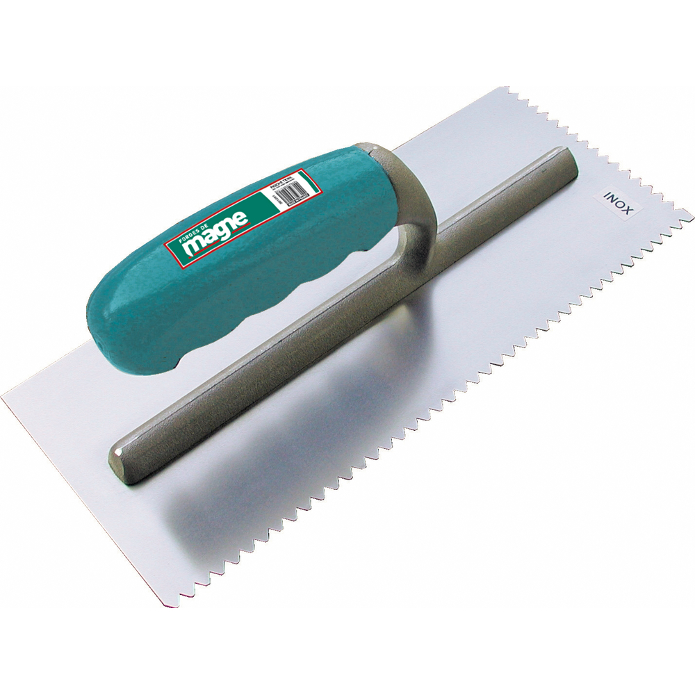 PLATOIR À COLLE DENTS POINTUES LAME INOX MANCHE BOIS FORGES DE MAGNE - 367715