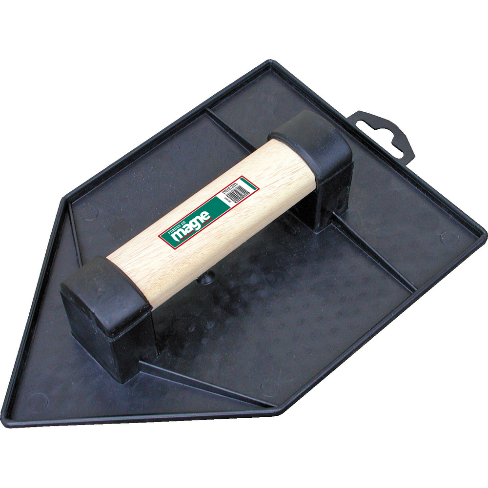 TALOCHE PLASTIQUE 27X18 POINTUE (POIGNÉE BOIS) FORGES DE MAGNE - 367827