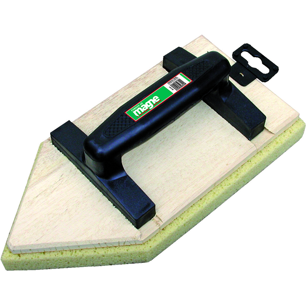 TALOCHE BOIS + SEMELLE MOUSSE 27X14 POINTUE (POIGNÉE PLASTIQUE) FORGES DE MAGNE - 367852