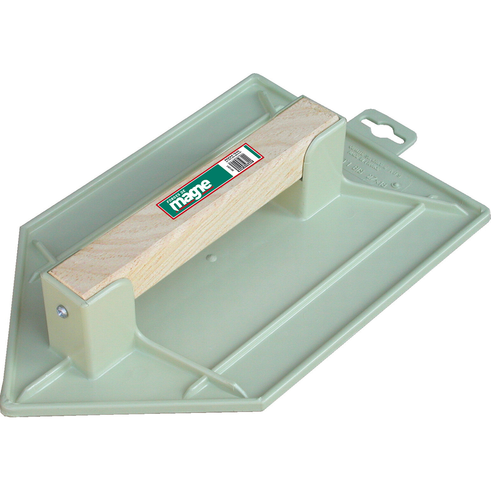 TALOCHE ABS JAUNE 27X18 POINTUE (POIGNÉE BOIS) FORGES DE MAGNE - 367927