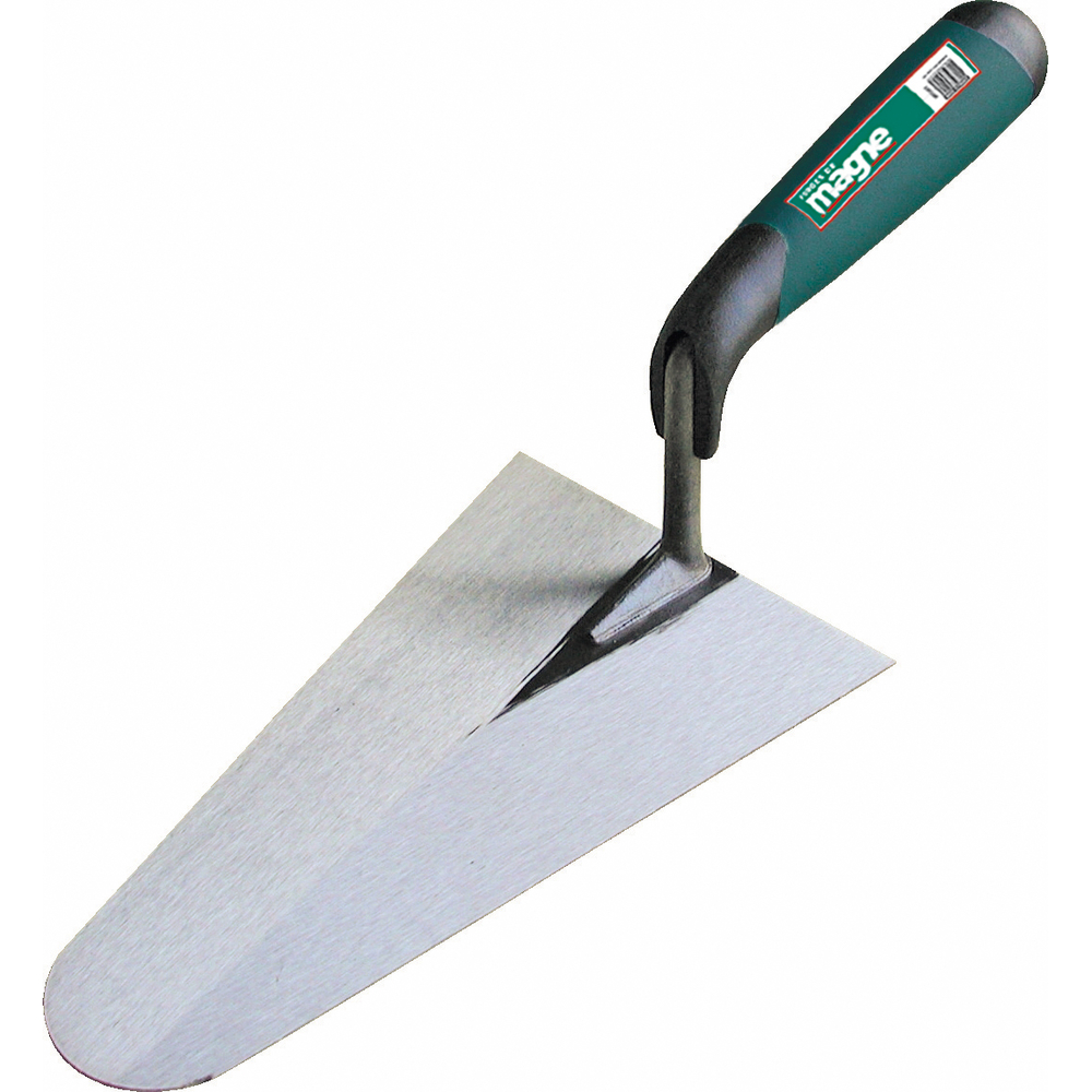 TRUELLE RONDE 24CM EN ACIER AVEC MANCHE ERGONOMIQUE FORGES DE MAGNE - 370124