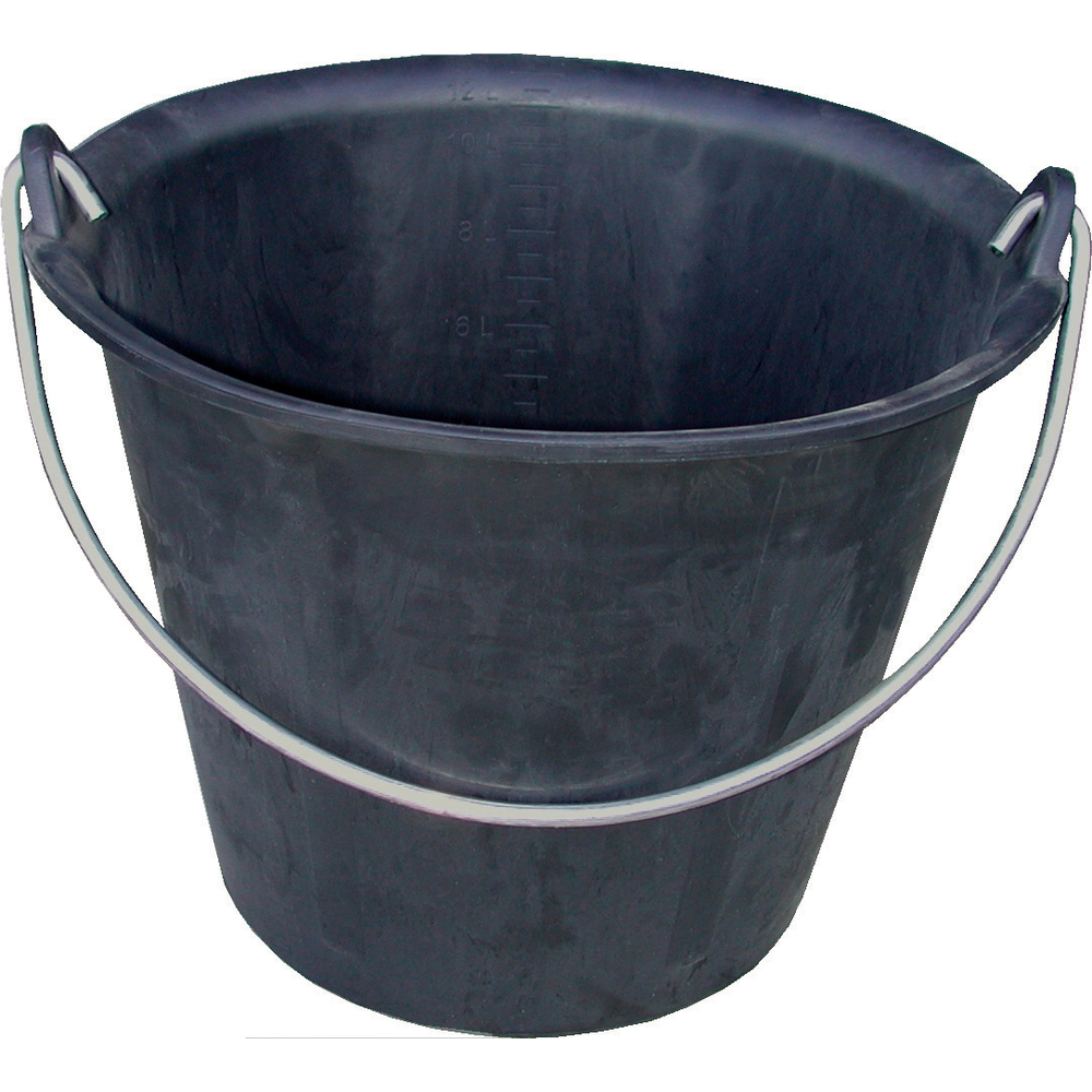 SEAU PLASTOGOM 12 LITRES GRADUE FORGES DE MAGNE - 383115