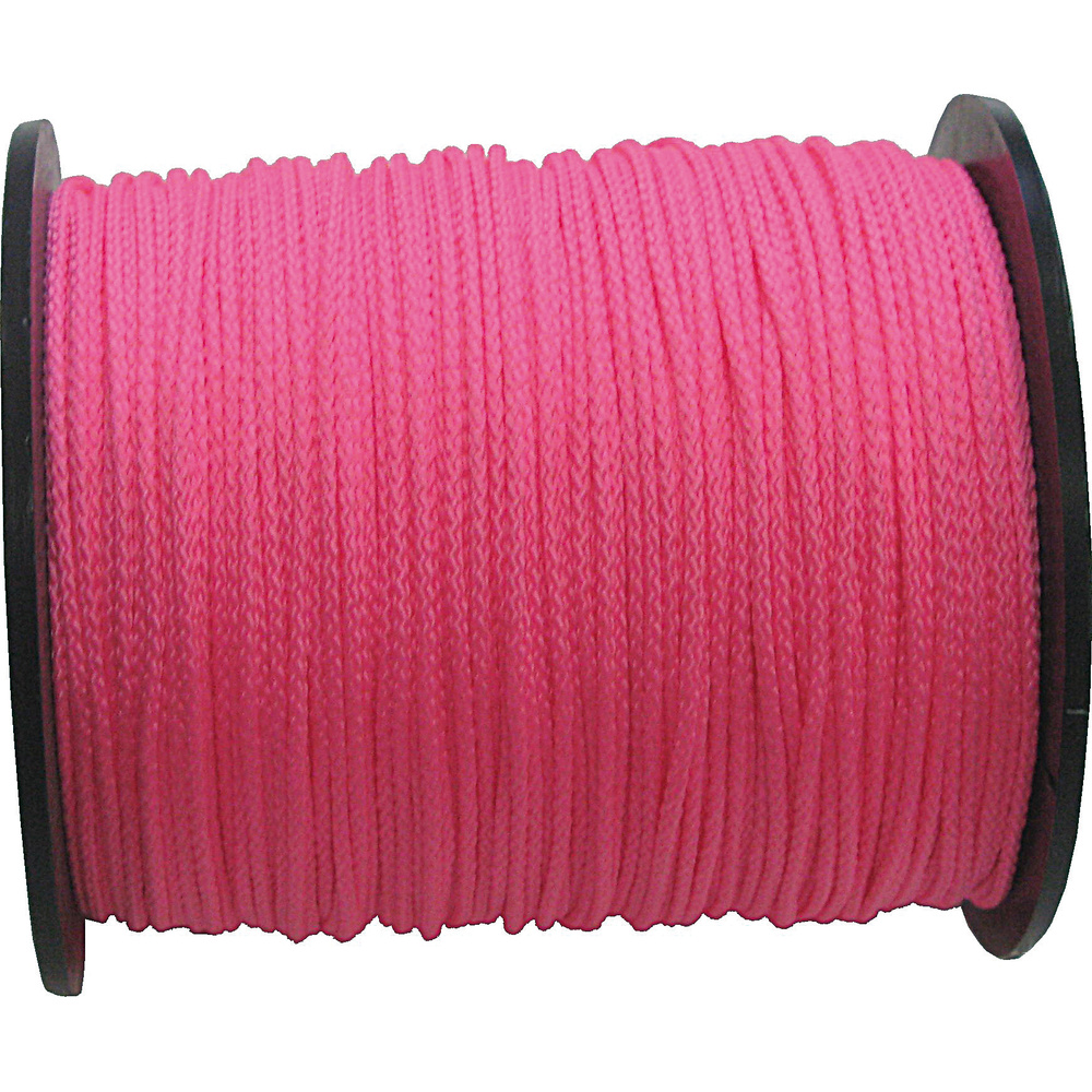 CORDEAU POLYPRO ROSE FLUO 1,5MM 200M FORGES DE MAGNE - 383770