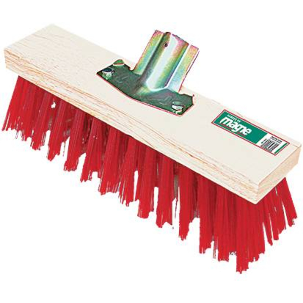 BALAI CANTONNIER NYLON ROUGE 40CM FORGES DE MAGNE - 401103