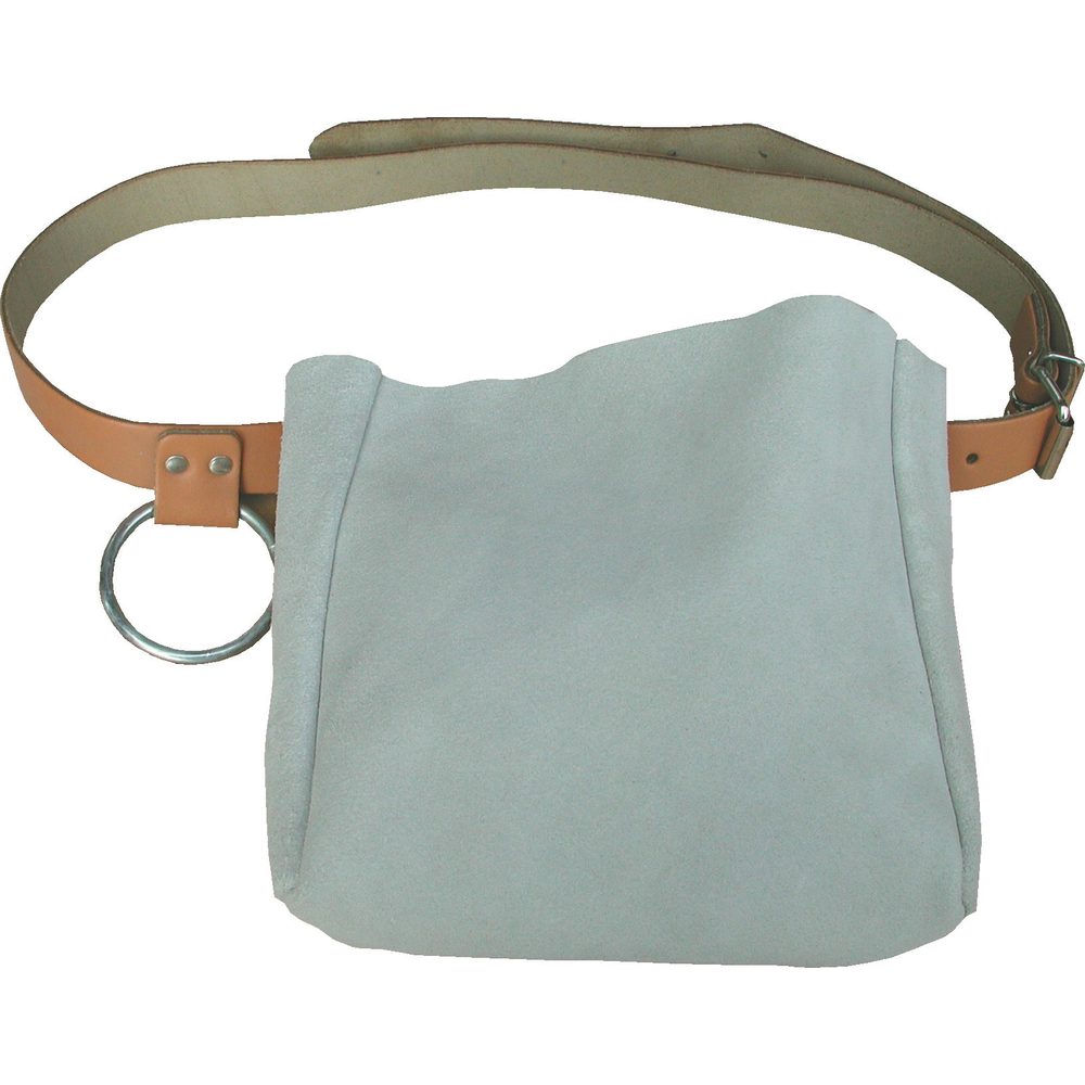 Poche à clous 18x18x4cm en cuir FORGES DE MAGNE - 384490