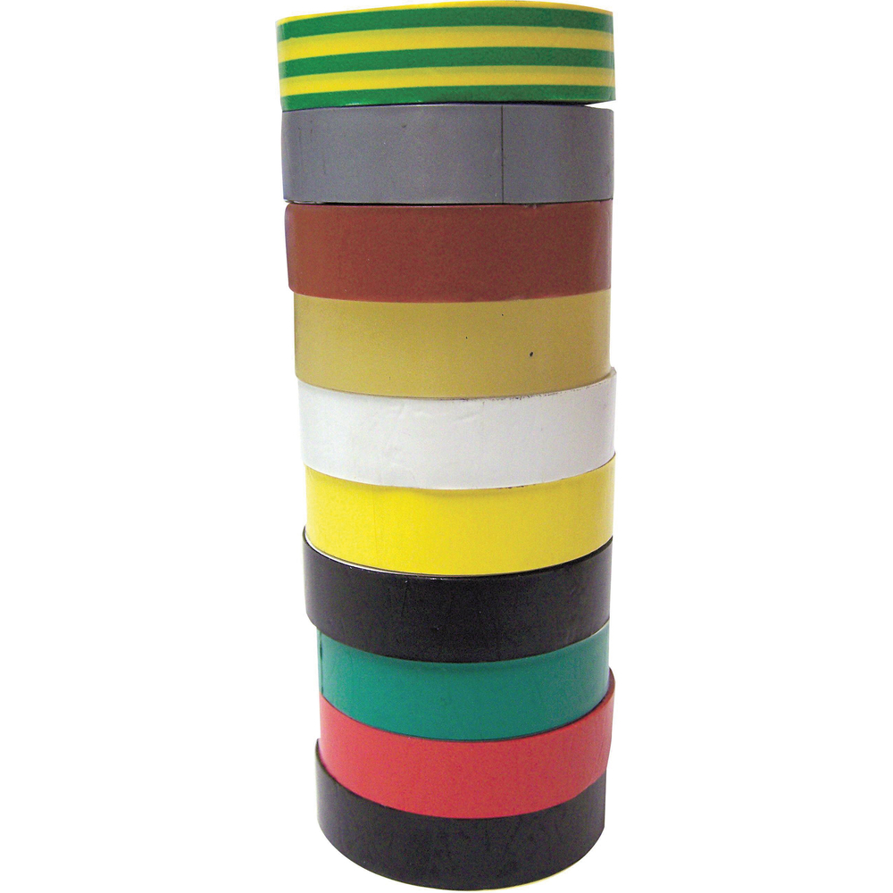 PVC ELECTRICIEN 15MM/10M (10 ROULEAUX ASSORTIS) FORGES DE MAGNE - 387299