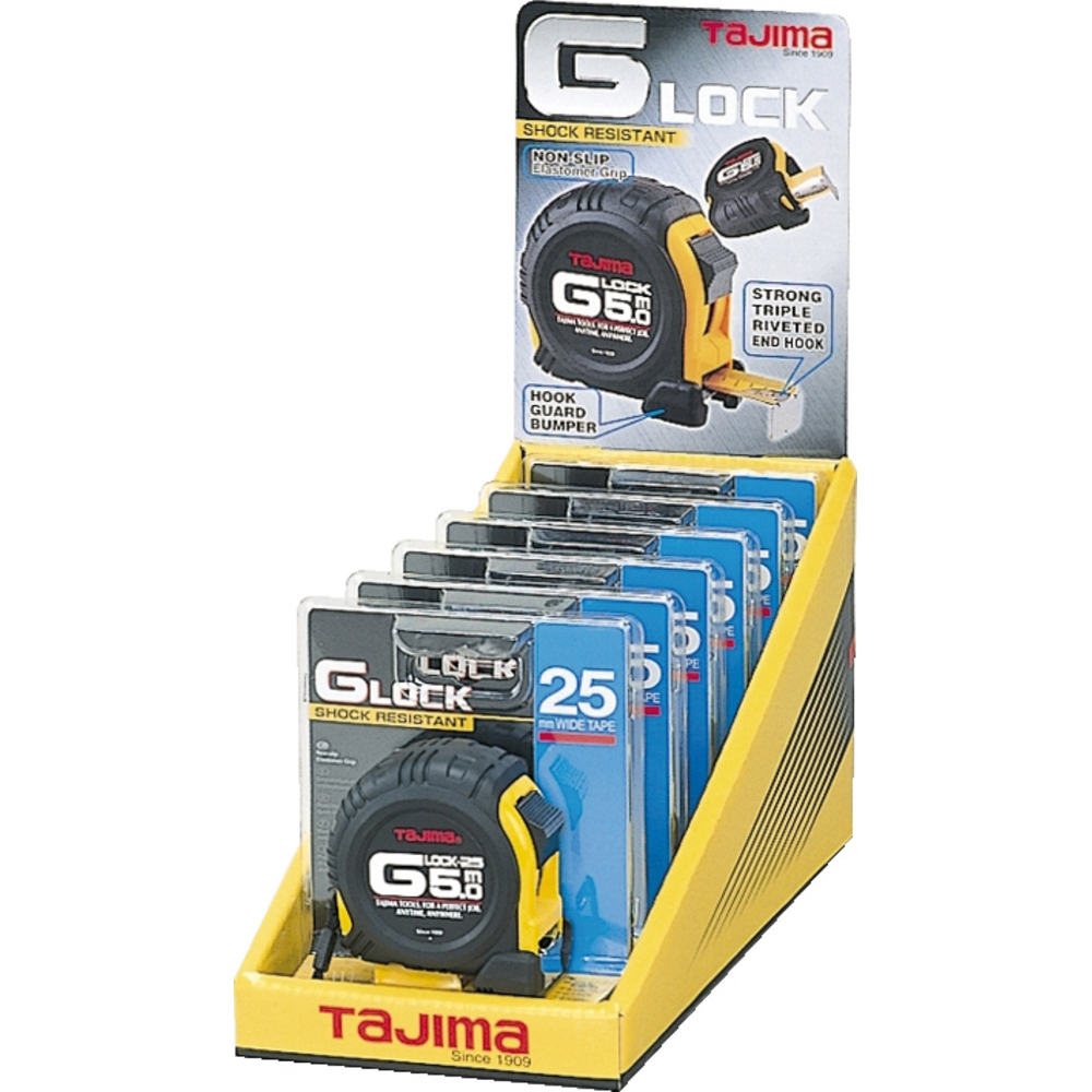 MESURE 3MX16MM RUBAN ACIER BOITIER ANTI-CHOC (LIVRÉ SUR CARTE BLISTER) FORGES DE MAGNE - 388132