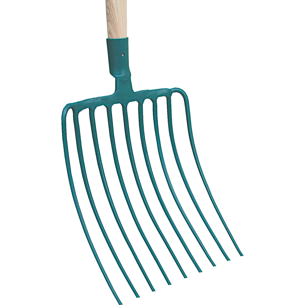 FOURCHE À CAILLOUX 9 DENTS EMMANCHE POIGNEE METALLIQUE 100 FORGES DE MAGNE - 411292