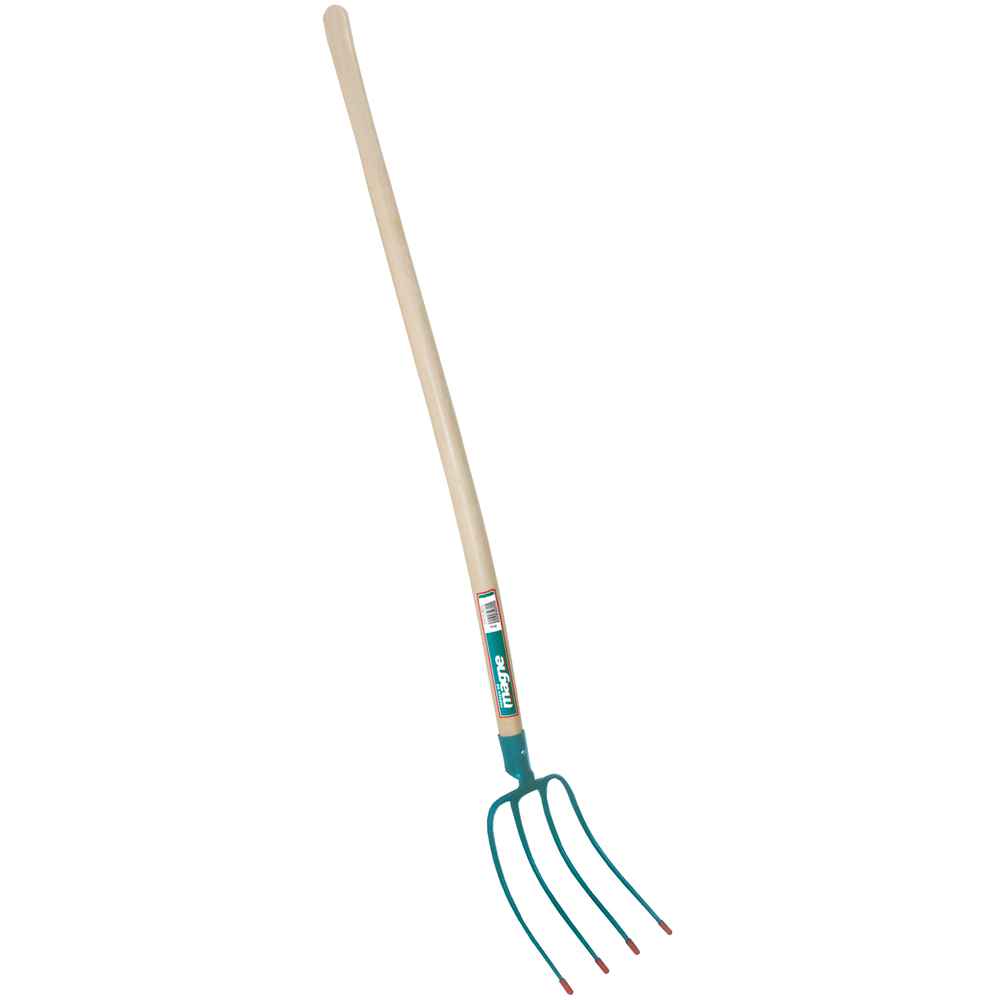 FOURCHE À FUMIER 4 DENTS EMMANCHE 130 FORGES DE MAGNE - 414141