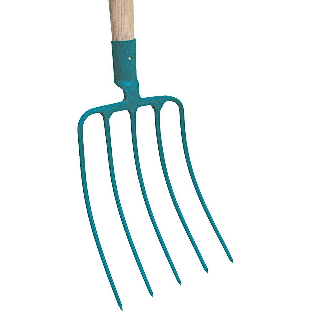 FOURCHE À FUMIER 5 DENTS EMMANCHE 130 FORGES DE MAGNE - 414251