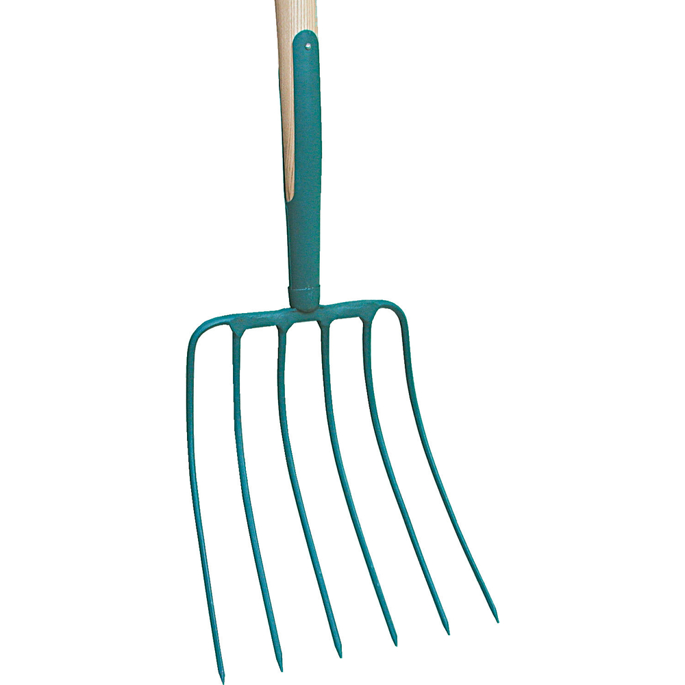 FOURCHE À ENSILAGE À SOIE 6 DENTS EMMANCHE 130 FORGES DE MAGNE - 419601