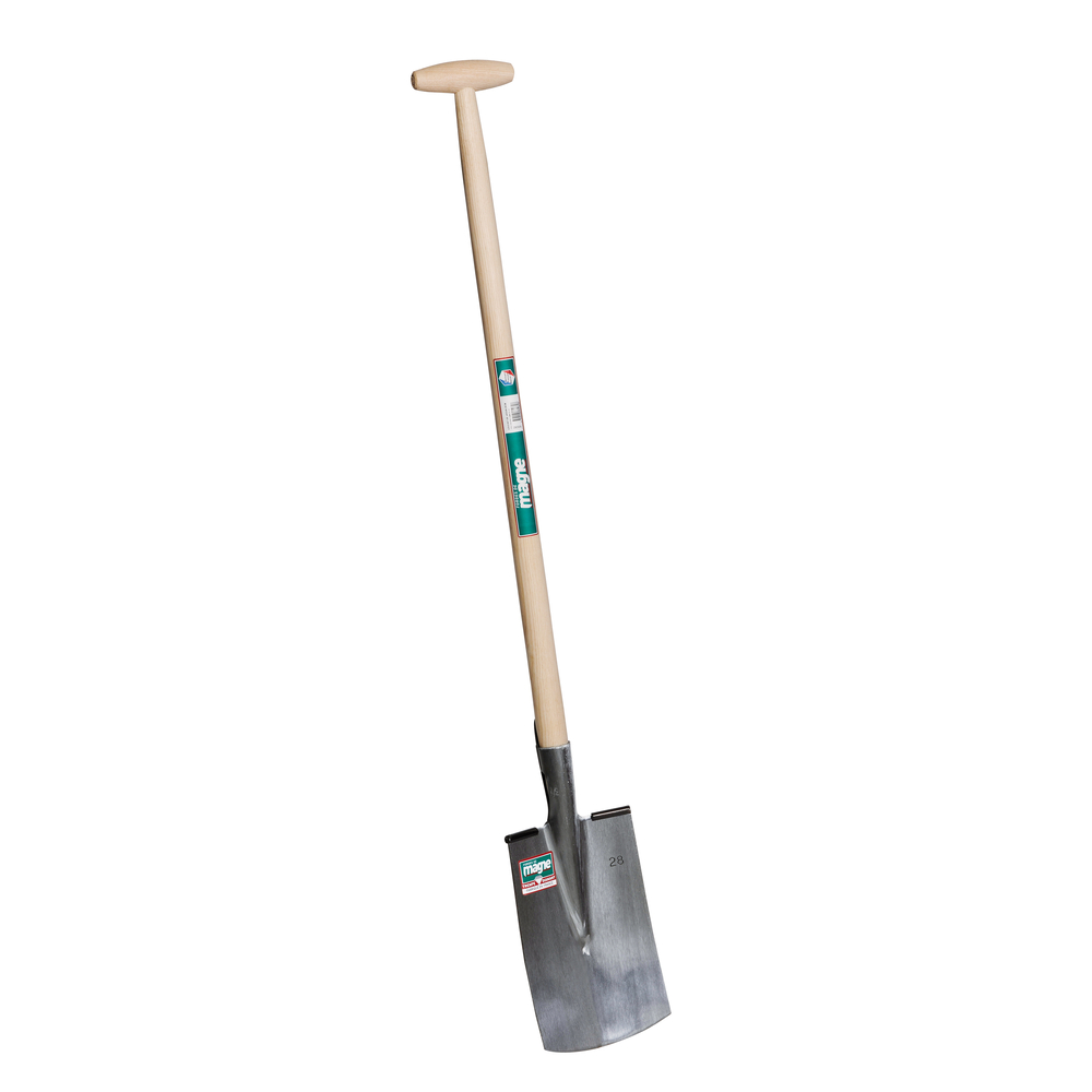 LOUCHET DE JARDIN 28CM POLI DEVANT EMMANCHE BEQUILLE 95 FORGES DE MAGNE - 505282