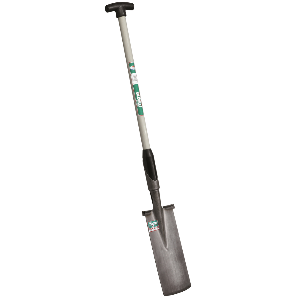 LOUCHET D'ARRACHAGE 35CM (MODÈLE PRO) POLI SATINE EMMANCHE BEQUILLE 100% FIBRE FORGES DE MAGNE - 520356