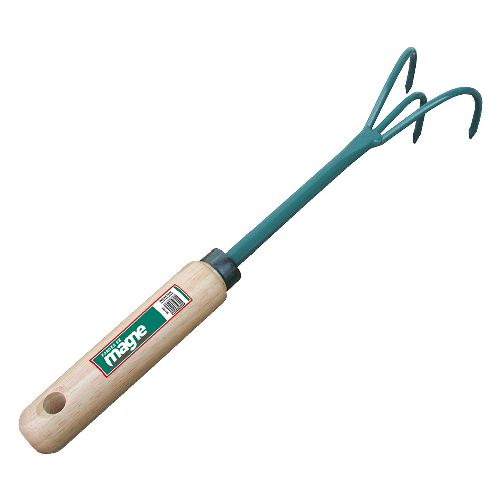 GRIFFE PIOCHEUSE DE ROCAILLE 3 DENTS MANCHE BOIS FORGES DE MAGNE - 537653
