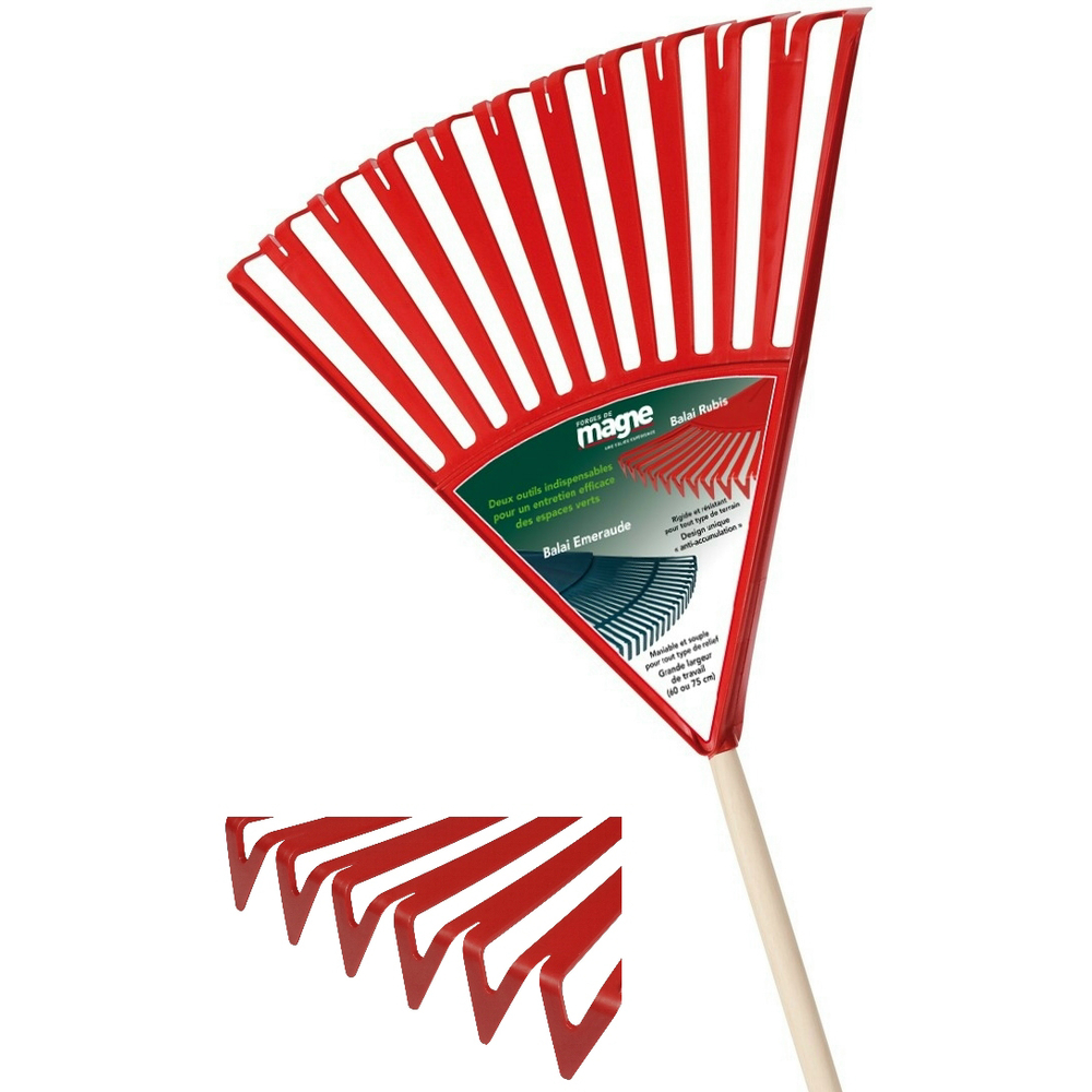 BALAI RUBIS LARGEUR 65CM EMMANCHE 150 FORGES DE MAGNE - 563157