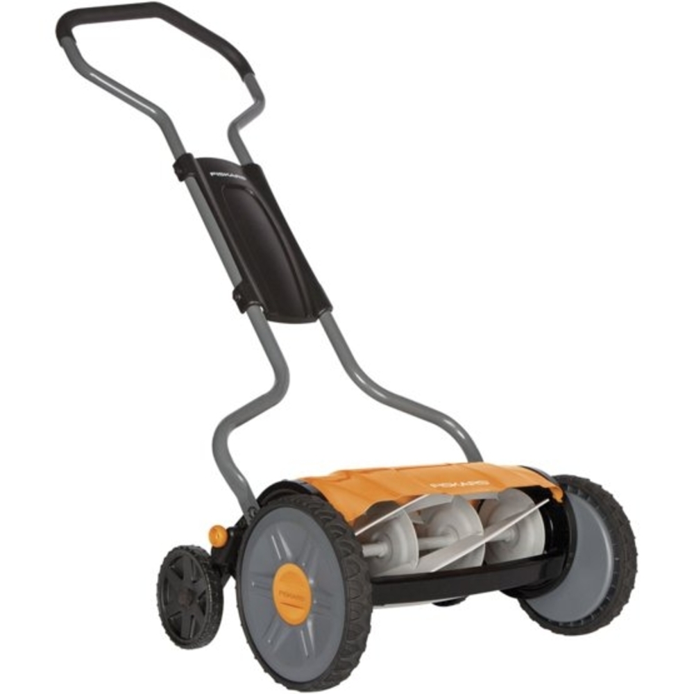 Tondeuse à main FISKARS Staysharp hauteur de coupe 10 cm 1015649