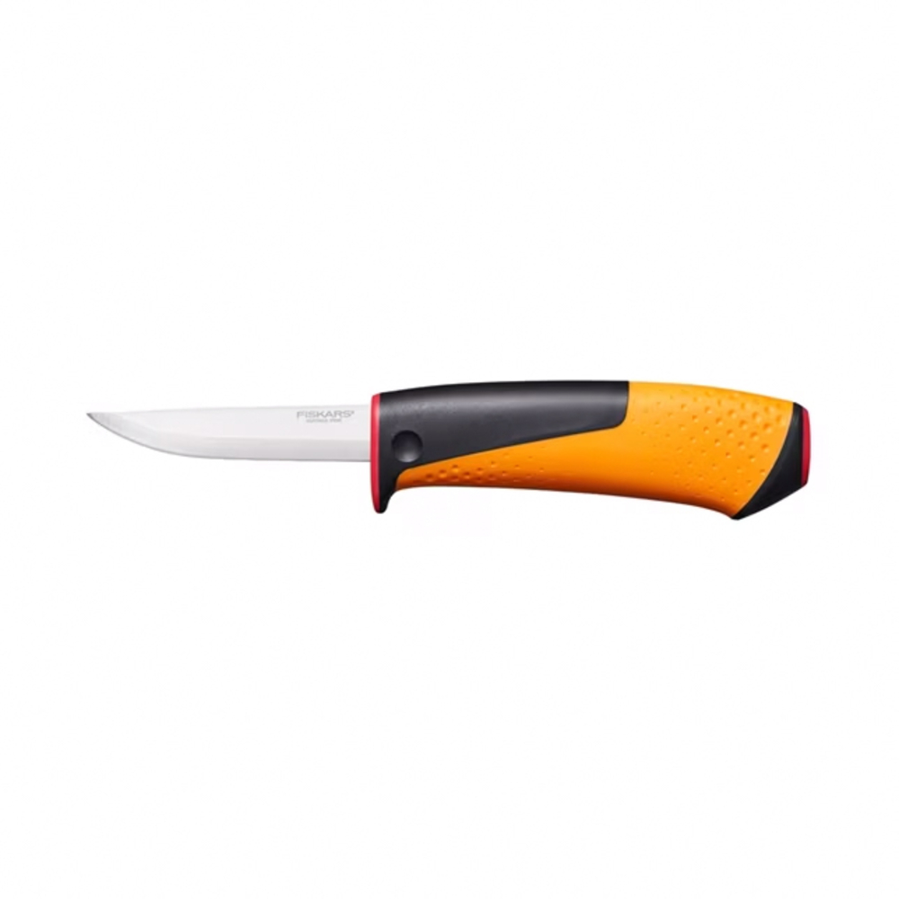 Couteau d'artisan  Fourreau avec aiguiseur intégré - surface de frappe  FISKARS - 1023620
