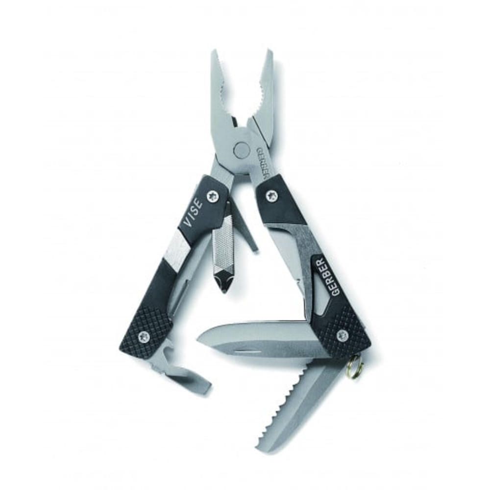 Lot Outil de poche multifonctions Vise Lames striées + Couteau mini Paraframe tout usages - Lame 6cm GERBER - 1024632