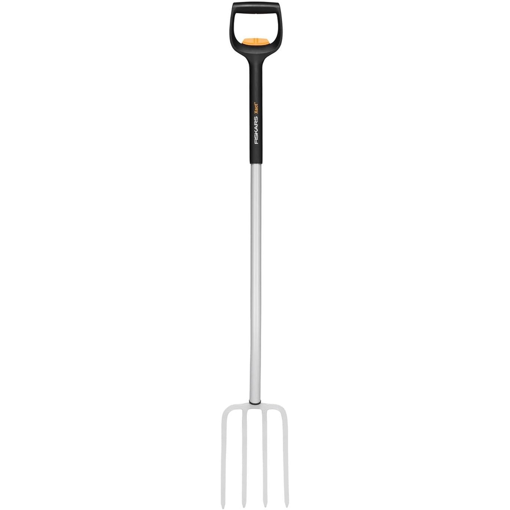 FOURCHE A BECHER TELESCOPIQUE XACT POUR SOLS DURS ET PIERREUX MANCHE EN ACIER 110 A 130 CM FISKARS - 1070717