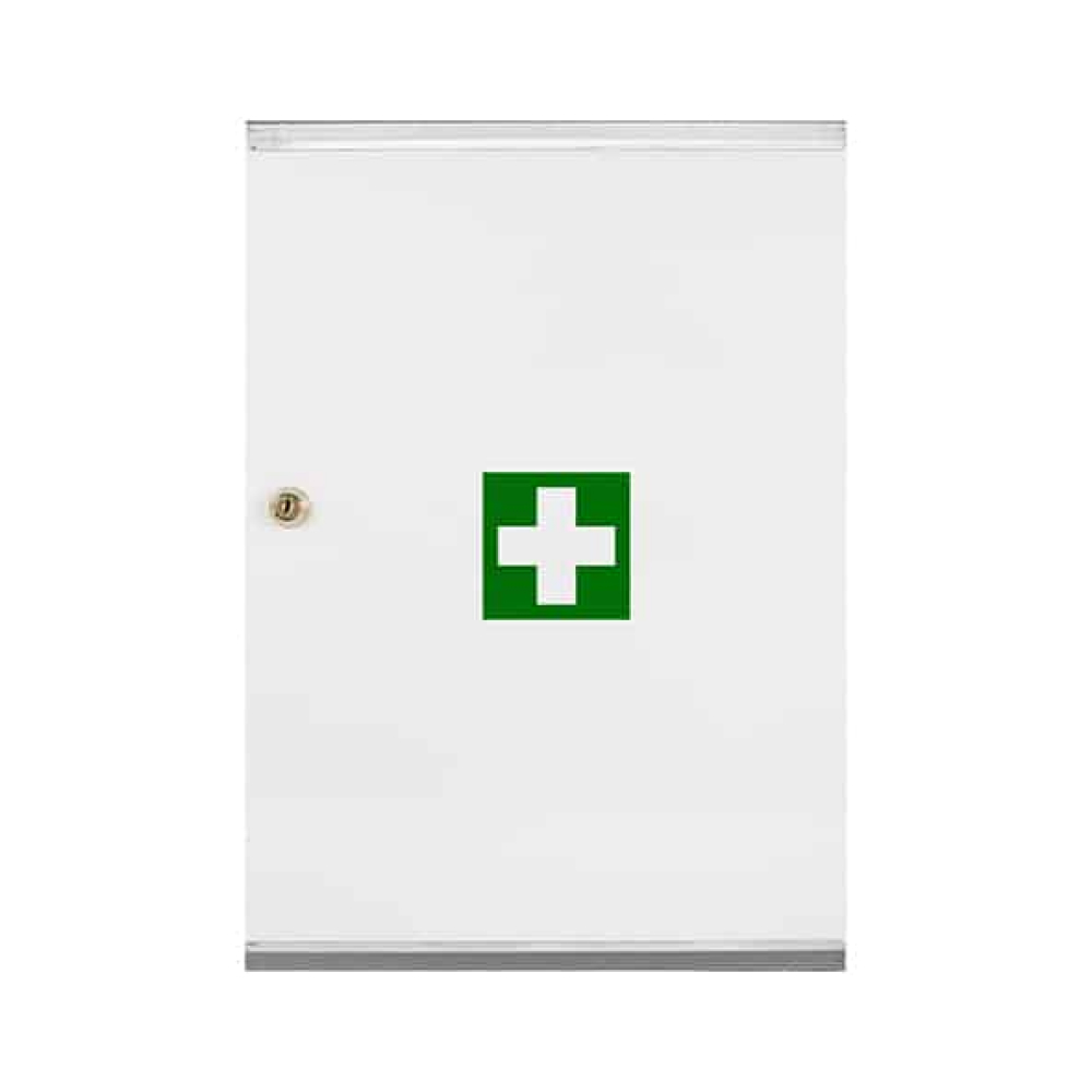Armoire à pharmacie blanche vide 1 porte moyen modèle FARMOR - ARM 4002 DP
