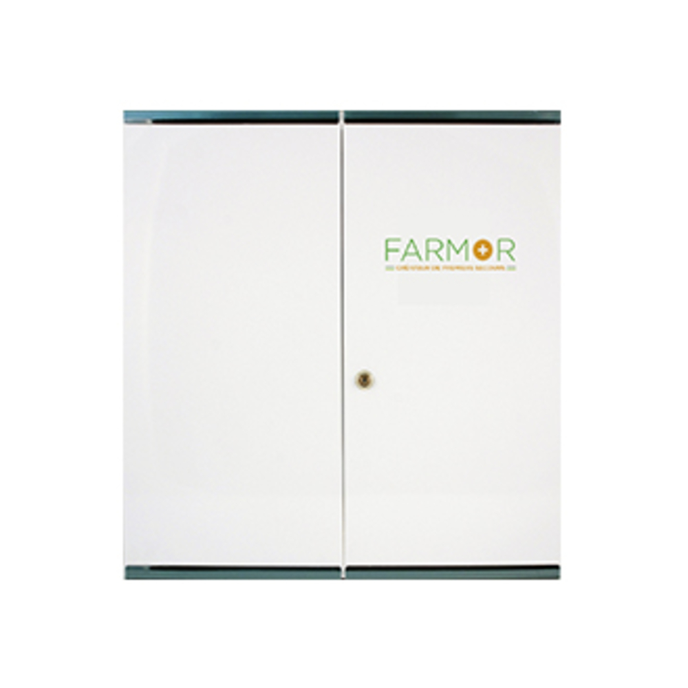 ARMOIRE À PHARMACIE FARMOR BLANCHE VIDE 2 PORTES GRAND MODÈLE -ARM 4003 DG