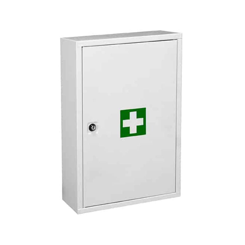 Armoire à pharmacie FARMOR 1 porte en tôle vide - ARM 4101 MV