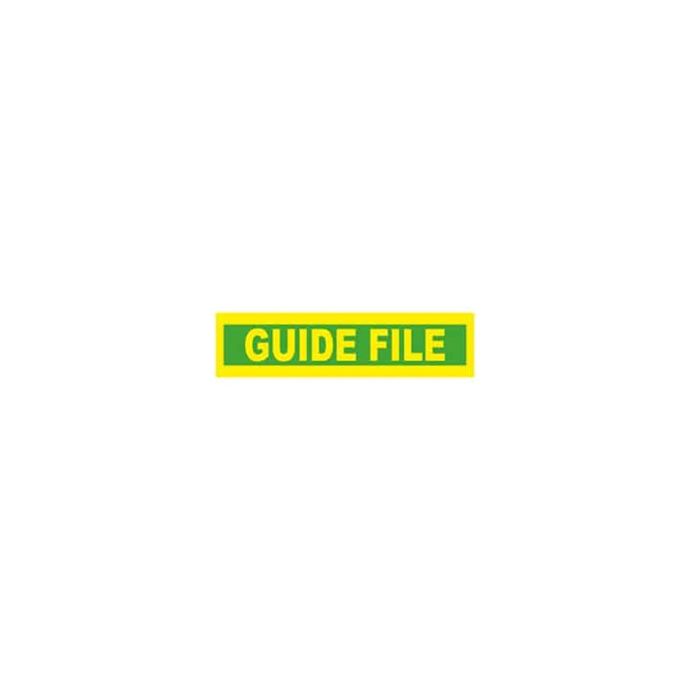 Brassard lame guide file jaune FARMOR - BRA 9510 GF