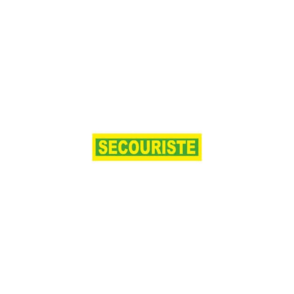 Brassard lame secouriste jaune FARMOR - BRA 9540 ST