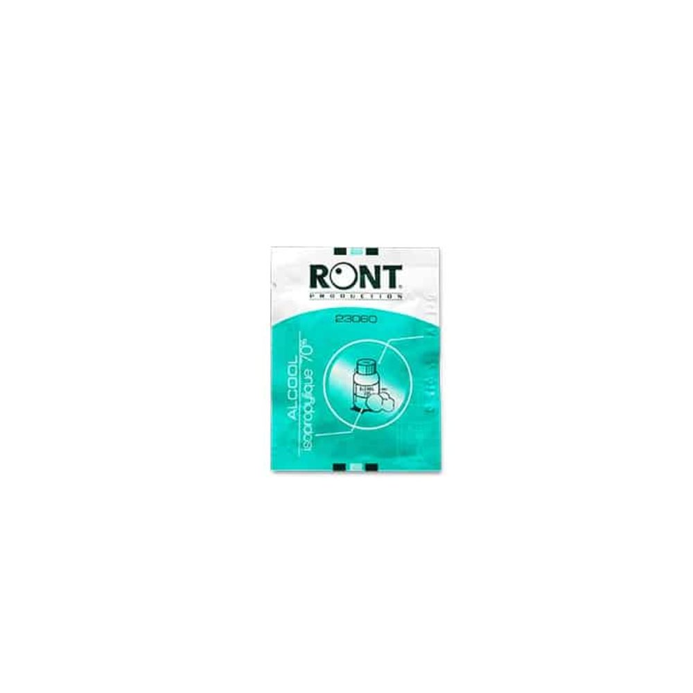 Lot de 30 compresses alcool 70° sachet de 2 ml FARMOR - COM 6035 AL