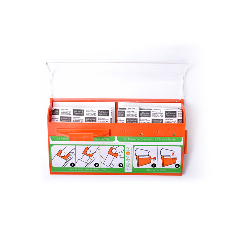 Distributeur mural de pansement rechargeable FARMOR - DIS1620PP
