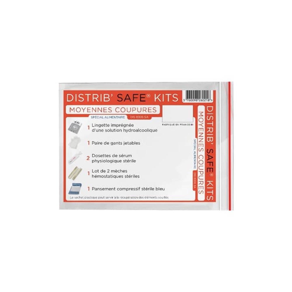 Distrib Safe Kit Moyennes Coupures spécial Alimentaire FARMOR - DIS 8305 SA
