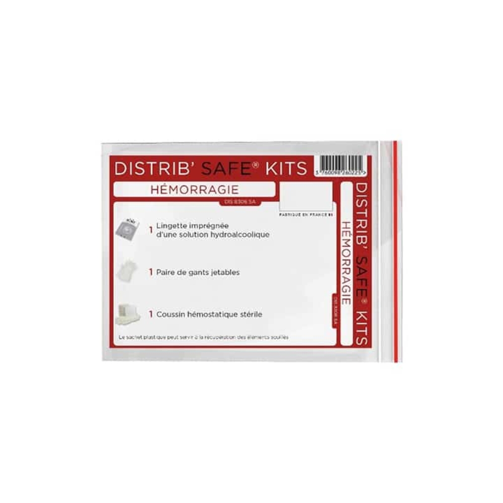Distrib'Safe Kit Hémorragies FARMOR - DIS 8306 SA