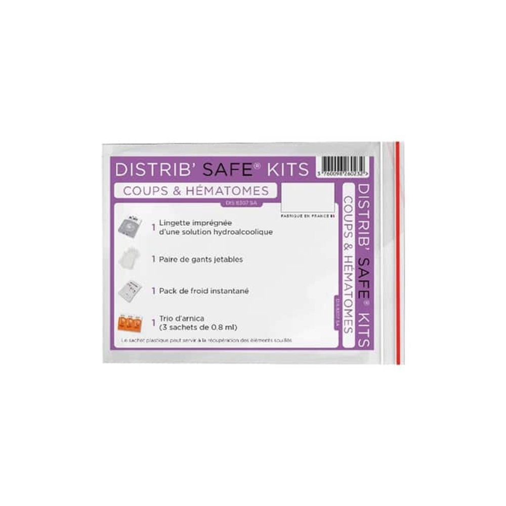 Distrib'Safe Kit Coups et Hématomes FARMOR - DIS 8307 SA