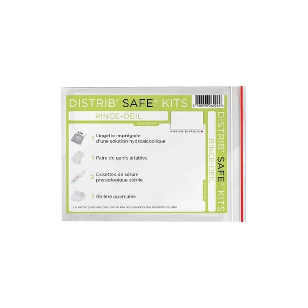 Distrib Safe Kit Rince Œil 12x18 cm FARMOR - DIS 8308 SA