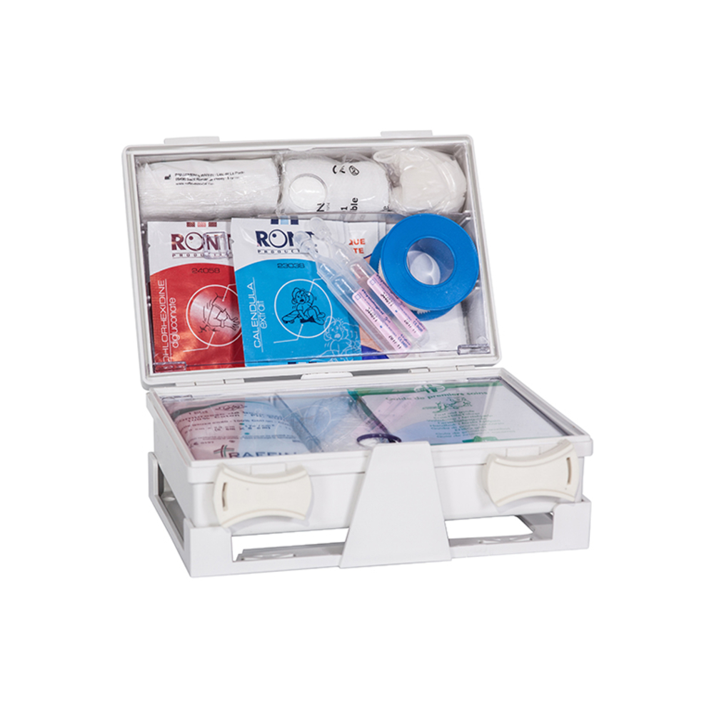 COFFRET DE SECOURS FARMOR 2/4 PERSONNES EN ABS -FAR 1010 AP