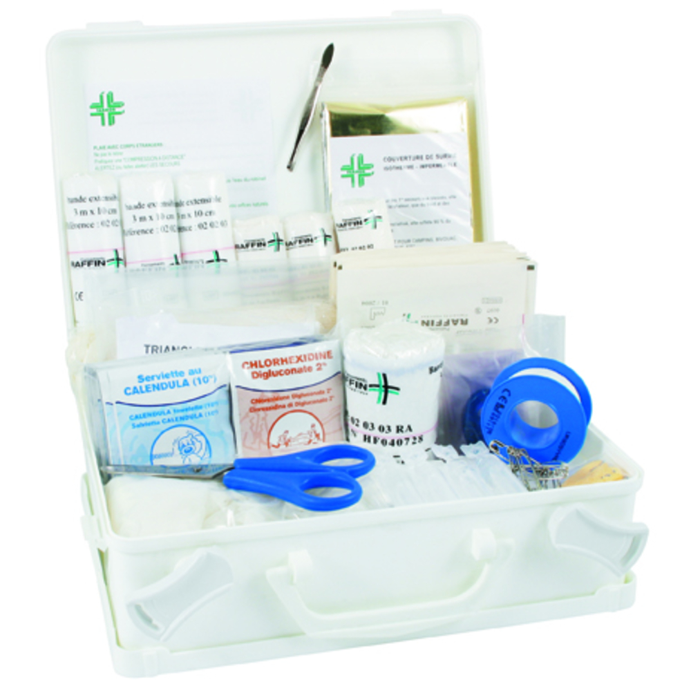 COFFRET DE SECOURS FARMOR SPÉCIAL BÂTIMENT 15-20 PERSONNES - FAR 2046 PP