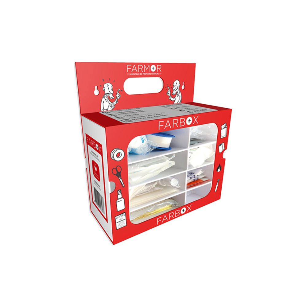 Ensemble de secours FARMOR Universel 10 à 20 personnes - FAR 3520 BOX